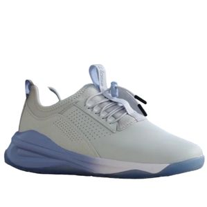 Men's Light Gray Grey Blue Clove Nursing Health Care Lace Up Shoes Size 13